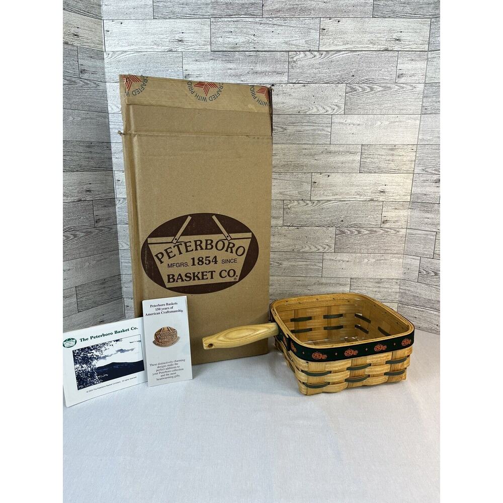 Petersboro Basket Co. Basket - Four Season Fall Ribbon Basket